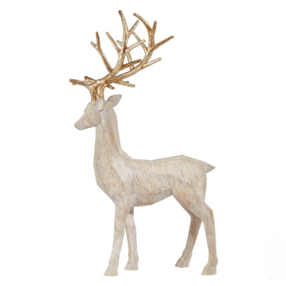 Christmas Wooden Deer Family Set