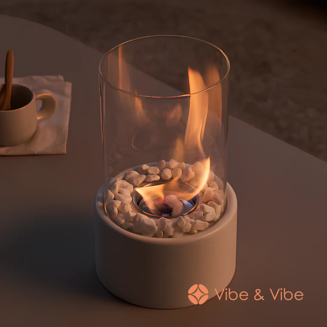 Tessa Glow: Stylish Table Fire Pit